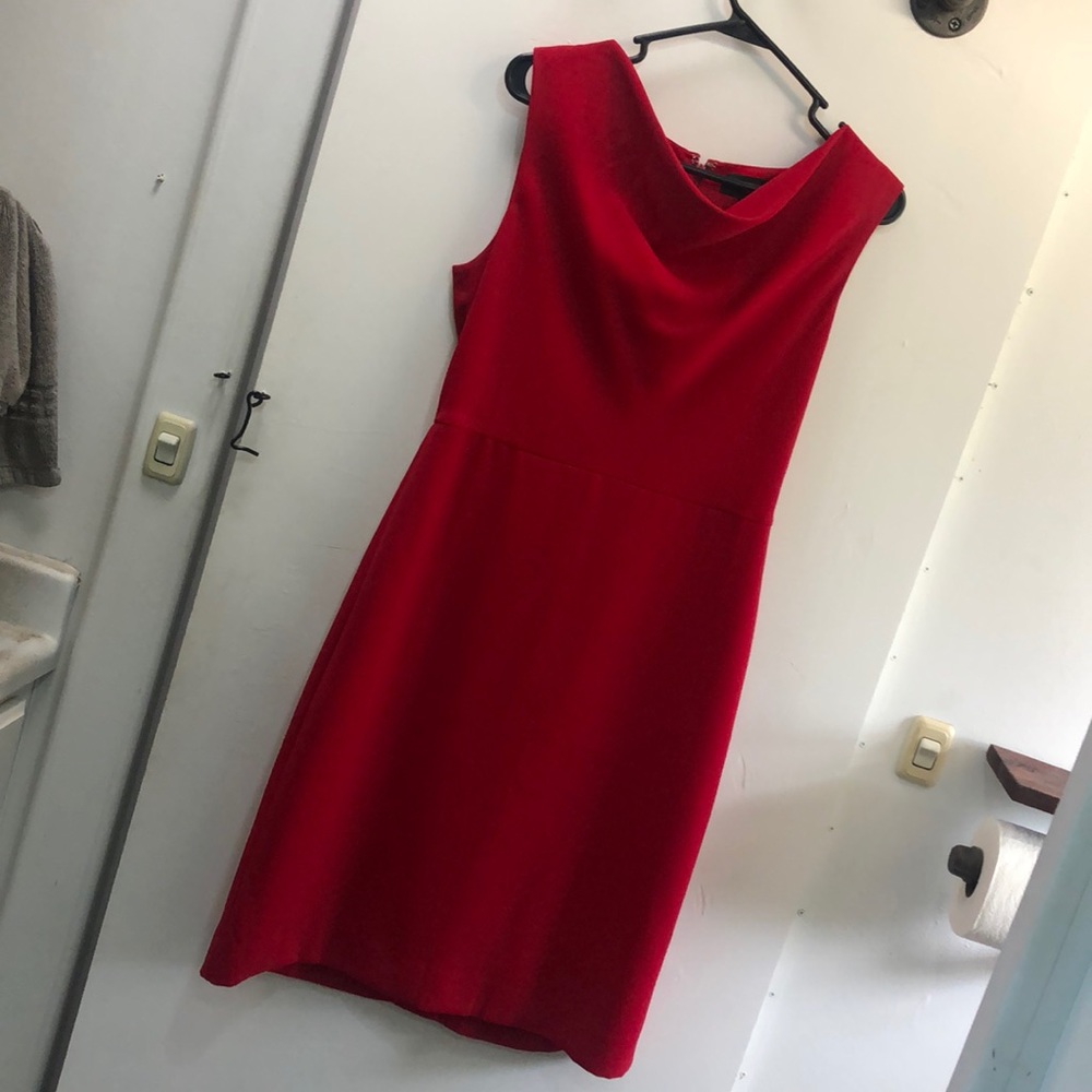 JCrew red dress NWT